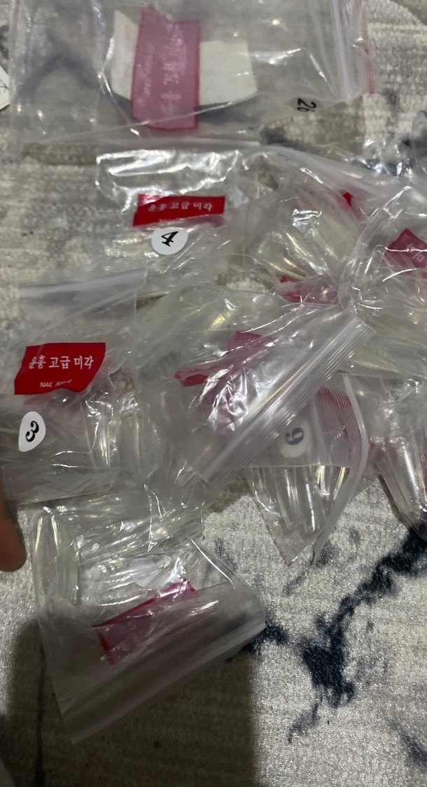 Şeffaf Tırnak Süsleri Seti - Görsel 3