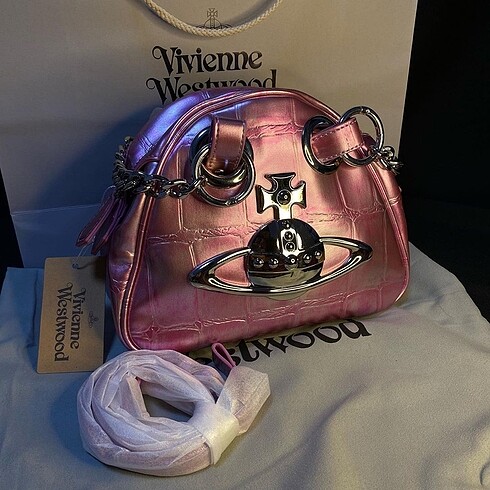 Vivienne Westwood Pink Shoulder Bag