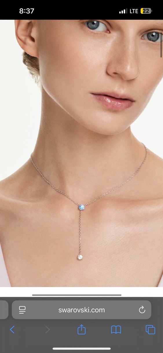 swarovski kolye - Görsel 2
