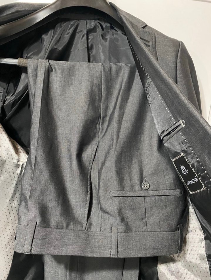 Gri Erkek Takım Elbise Ceket - Görsel 2