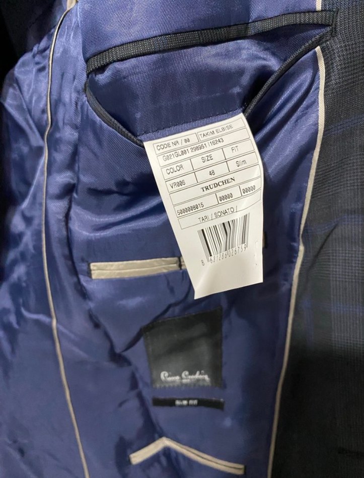 Gri Modern Klasik Erkek Takım Elbise - Görsel 3