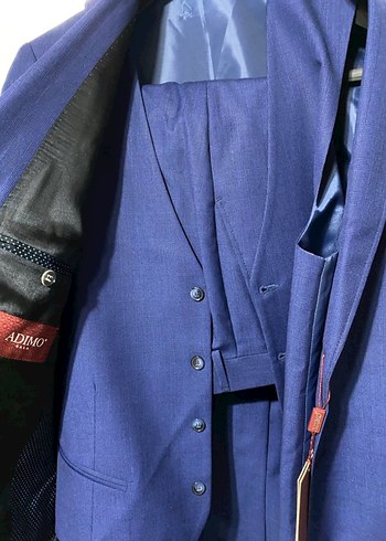 Lacivert Modern Klasik Erkek Takım Elbise - Görsel 2