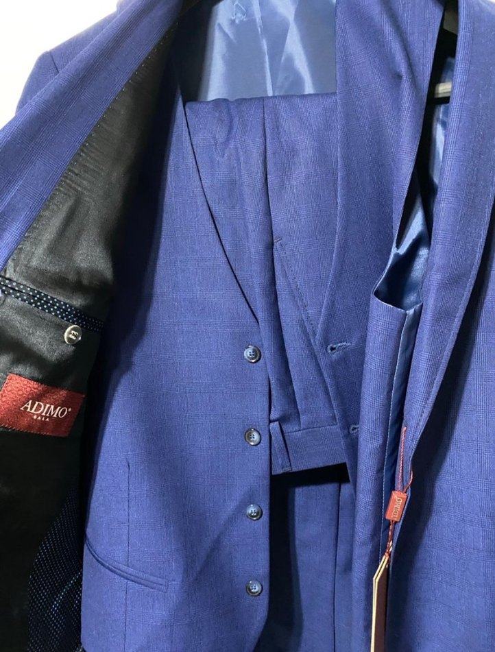 Lacivert Modern Klasik Erkek Takım Elbise - Görsel 2