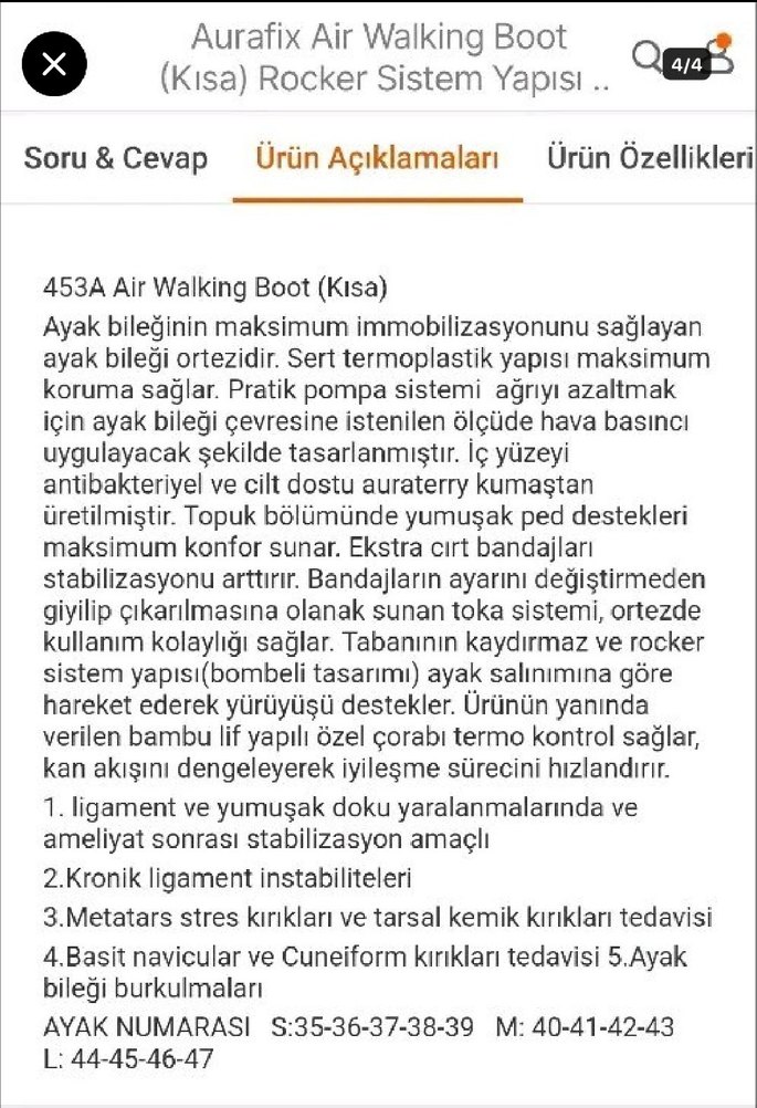 Erkek Siyah Kauçuk Alçı botu - Görsel 3
