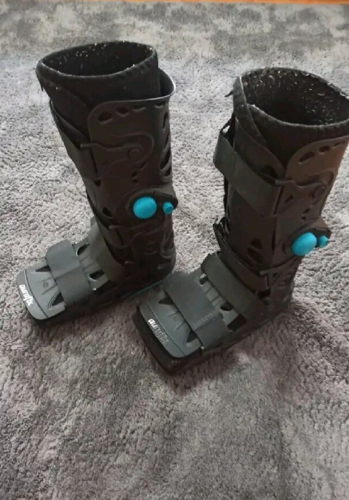 Erkek Siyah Kauçuk Alçı botu - Görsel 4