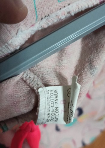 Renkli Desenli Pembe Kız Şortu - Görsel 2