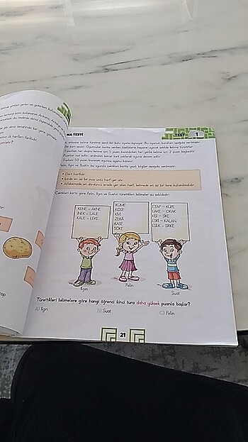 Bilfen soru bankası hiç kullanımamış 130 sayfa - Görsel 4