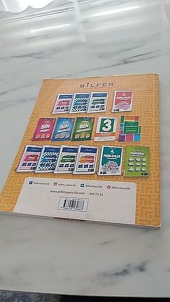 Bilfen soru bankası hiç kullanımamış 130 sayfa - Görsel 6