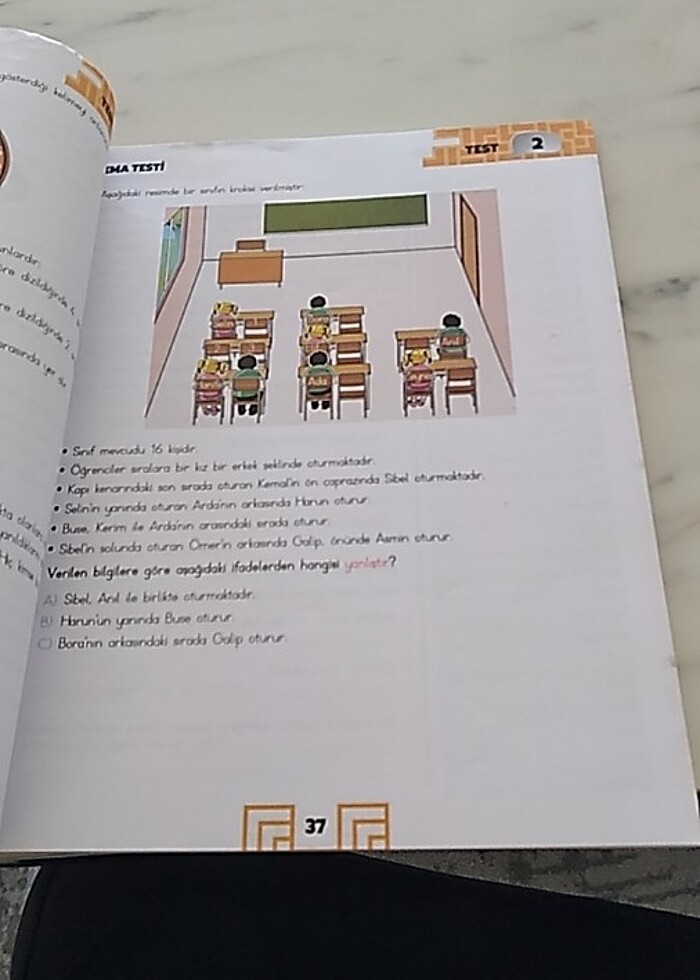 Bilfen soru bankası hiç kullanımamış 130 sayfa - Görsel 5