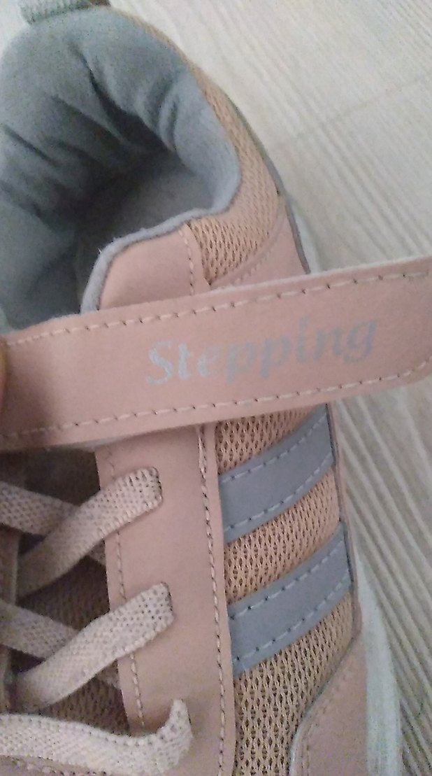 Kız Çocuk Pembe Bağcıklı Spor Ayakkabı - Görsel 3