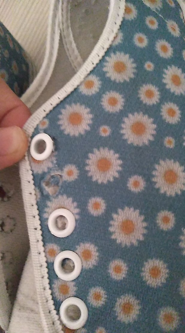 bağcıklı Beyaz kız Spor Ayakkabı - Görsel 3