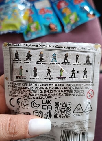  Beden Harry Potter metal figür 