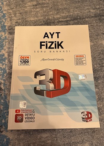AYT Fizik 3D Soru Bankası