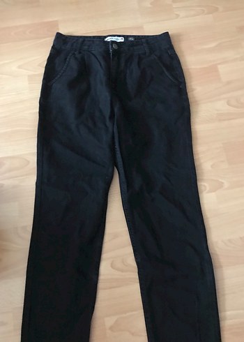BayanSiyah Regular Fit Denim Pantolon - Görsel 2