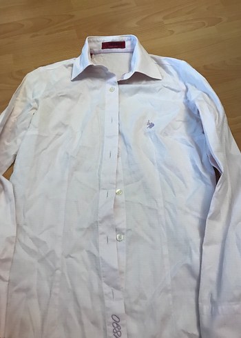 Kadın Beyaz Pamuklu Uzun Kollu Gömlek - Görsel 3