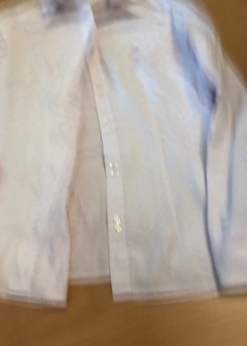 Kadın Beyaz Pamuklu Uzun Kollu Gömlek - Görsel 4