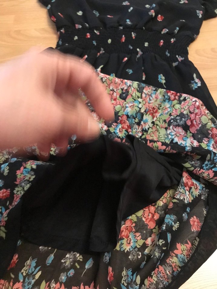 Çiçek Desenli Bohem Midi Elbise - Görsel 4