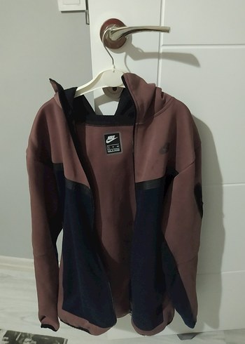 Nike erkek Kahverengi Fermuarlı Ceket