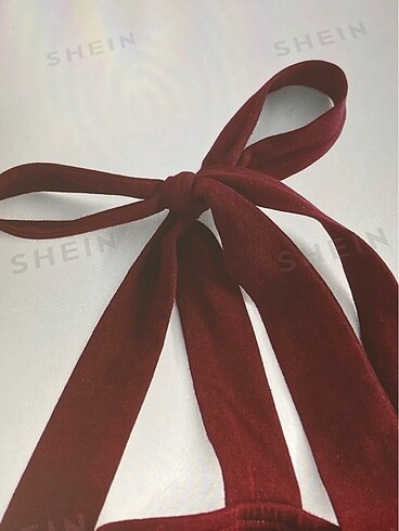 xs Beden bordo Renk Shein Crop