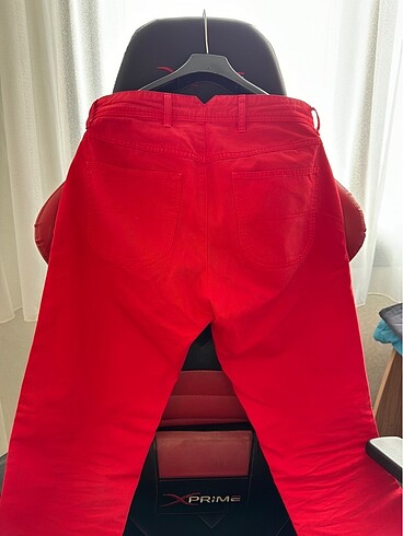 Lacoste Lacoste Kırmızı Pantalon 38 Beden