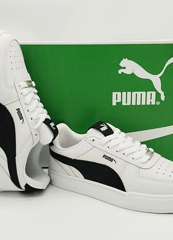 PUMA CAVEN WHİTE/BLACK