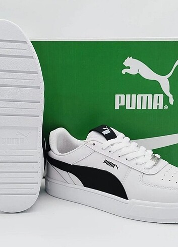 38 Beden PUMA CAVEN WHİTE/BLACK