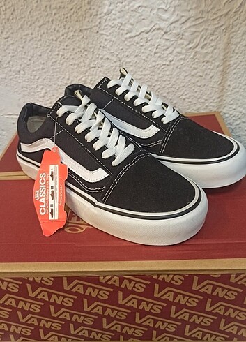 36 Beden VANS OLD SKOOL SİYAH SPOR AYAKKABI