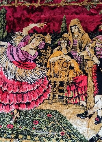  Beden çeşitli Renk Antika duvar halısı vintage 
