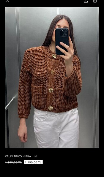 Karamel renk hırka