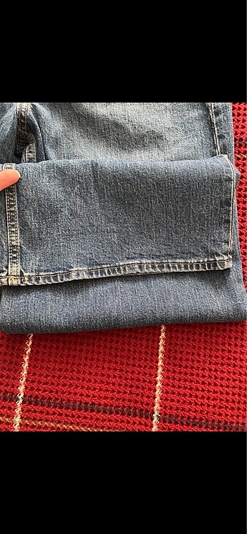 H&M Wide leg crop paça