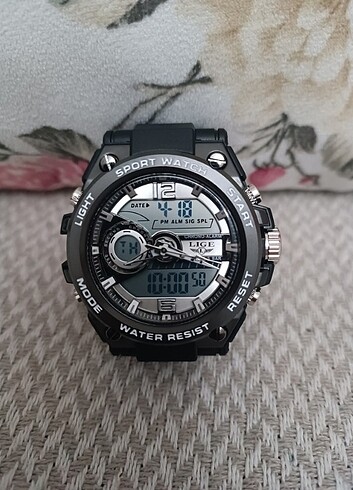 Diğer LİGE dijital ve analog saat su geçirmez dayanıklı kavuçuk kordon