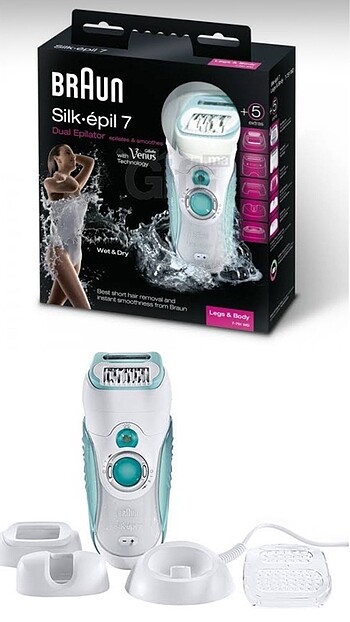 Braun Silk Epil 7, epilasyon aleti