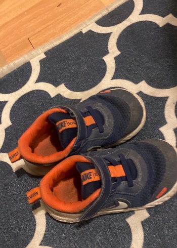Nike Nike Erkek Çocuk Turuncu Bağcıksız Spor Ayakkabı