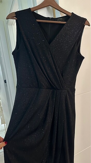 Koton Simli Parlak Elbise - Görsel 2