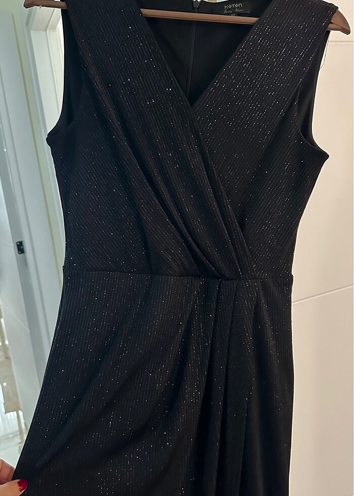 Koton Simli Parlak Elbise - Görsel 2