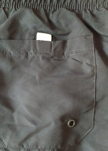 Erkek Lacivert Baskılı L beden Deniz Şortu - Görsel 6