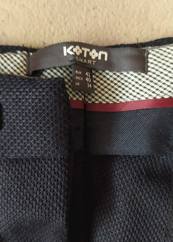 koyu lacivert 42 beden erkek Pantalon - Görsel 11