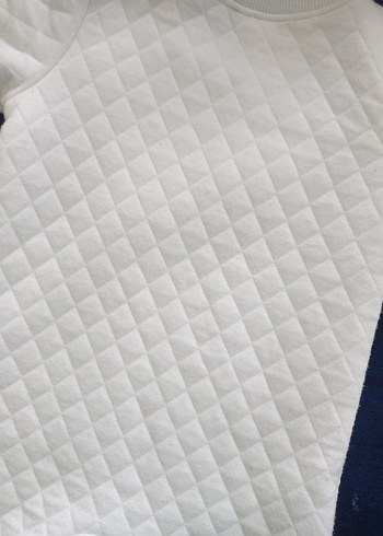 Renkli Baskılı Beyaz Bebek Tulum - Görsel 7