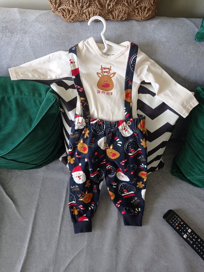 Uzun Kollu Beyaz Erkek Bebek Tulum - Görsel 3