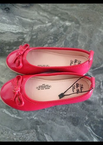 Kız Çocuk Kırmızı Fiyonklu Babet - Görsel 4