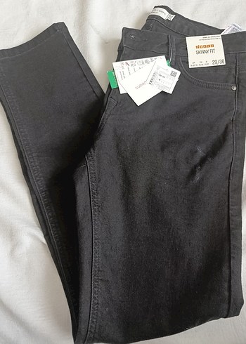 Defacto Erkek Siyah Skinny Fit Jean