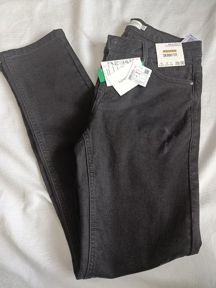 DeFacto Erkek Siyah Skinny  fit Jean — görsel 5/8
