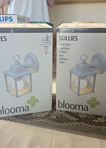 Beden beyaz Renk 2 Adet Beyaz Sollies Duvar Lambası