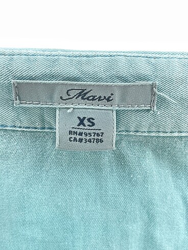 xs Beden mavi Renk Mavi Jeans Gömlek %70 İndirimli.