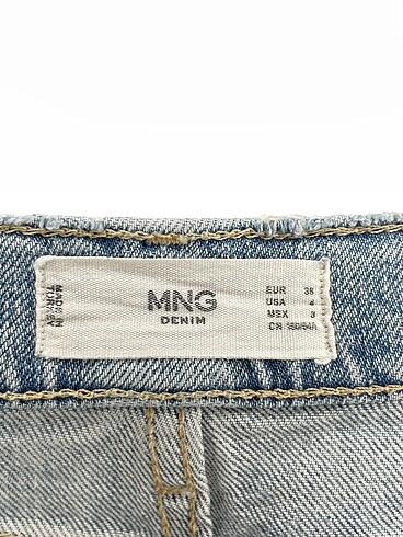 38 Beden mavi Renk Mango Jean / Kot %70 İndirimli.