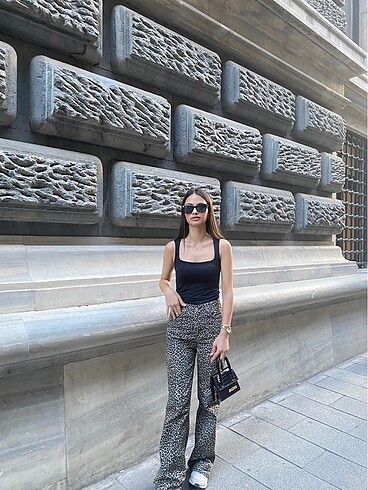 s Beden Trendyolmilla leoparlı jean