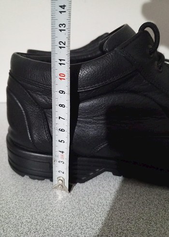 Hakiki Deri Siyah Erkek Bot - Görsel 7