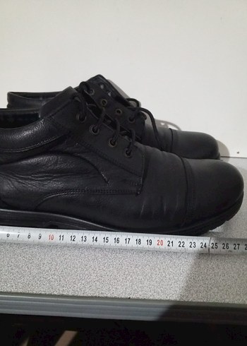 Hakiki Deri Siyah Erkek Bot - Görsel 8