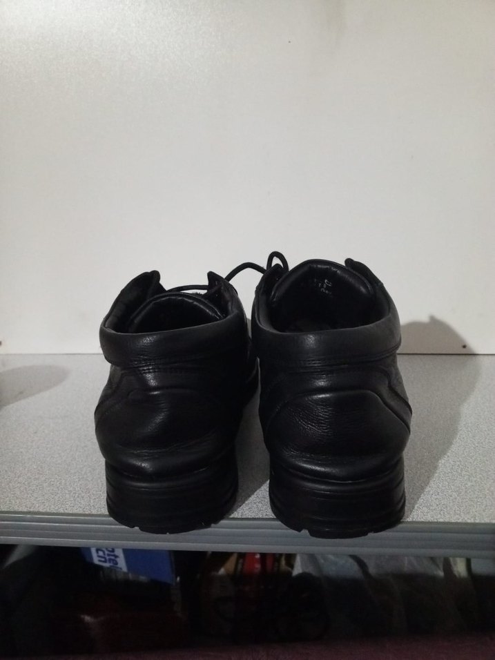 Hakiki Deri Siyah Erkek Bot - Görsel 2