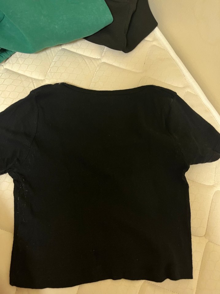 Kare yaka tişört - Görsel 2